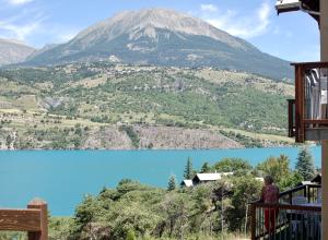 Vue de l'appartement sur le lac